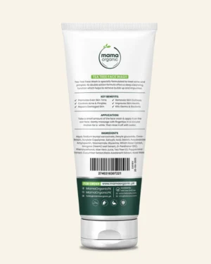 Tea Tree Face Wash For Acne & Pimples With Tea Tree & Neem Extract - 100ml